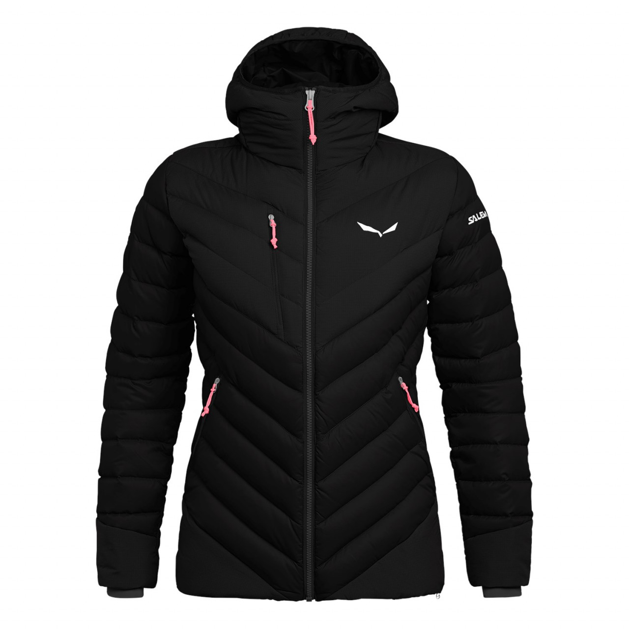 Chaqueta Plumas Mujer Chile - Salewa Ortles Medium 2 - Negras - TCLK-87014